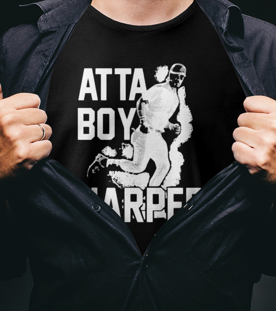 Atta Boy Harper Baseball Player Running T-Shirt