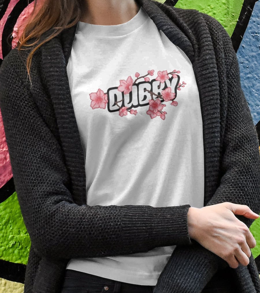 Dubby Cherry Blossom Aesthetic T-Shirt