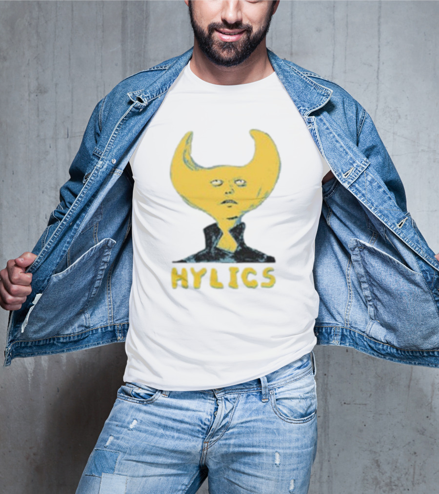 HYLICS Wayne Character Graphic Yellow Head T-Shirt