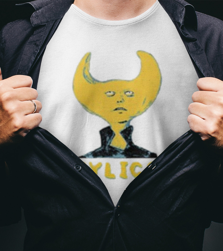 HYLICS Wayne Character Graphic Yellow Head T-Shirt