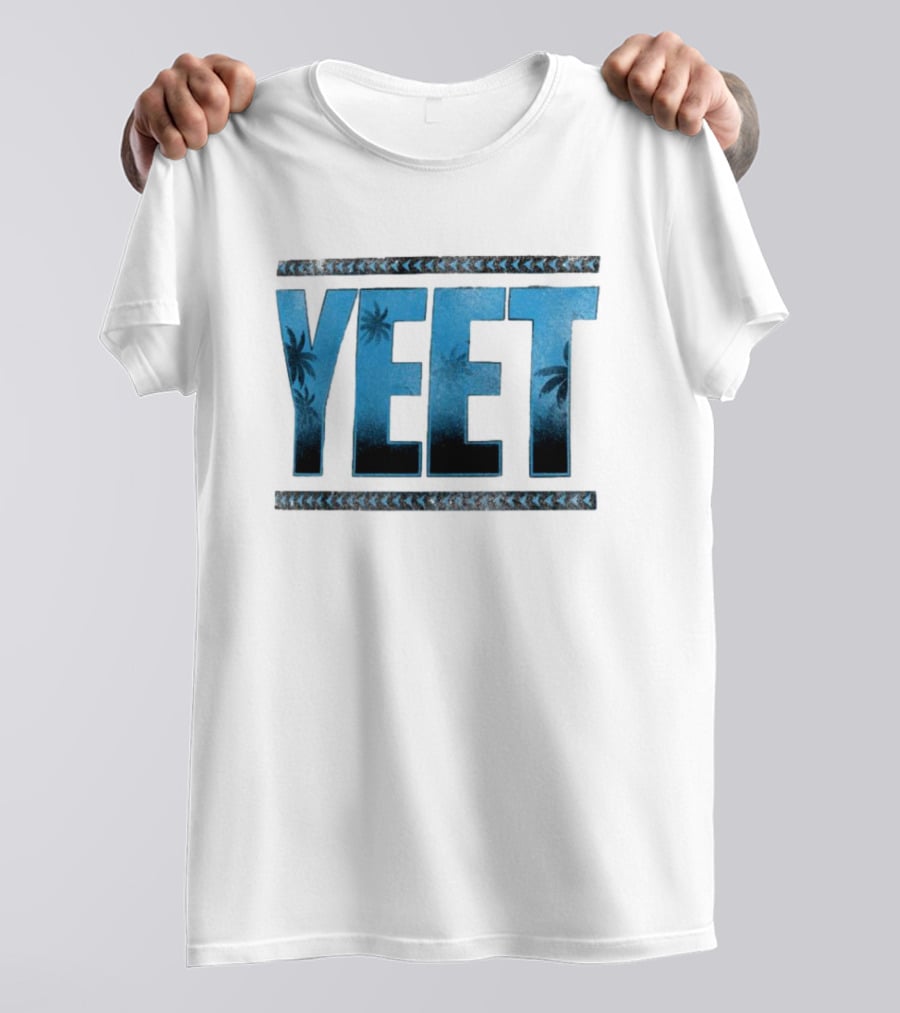 Yeet Jey Uso Tropical Print T-Shirt