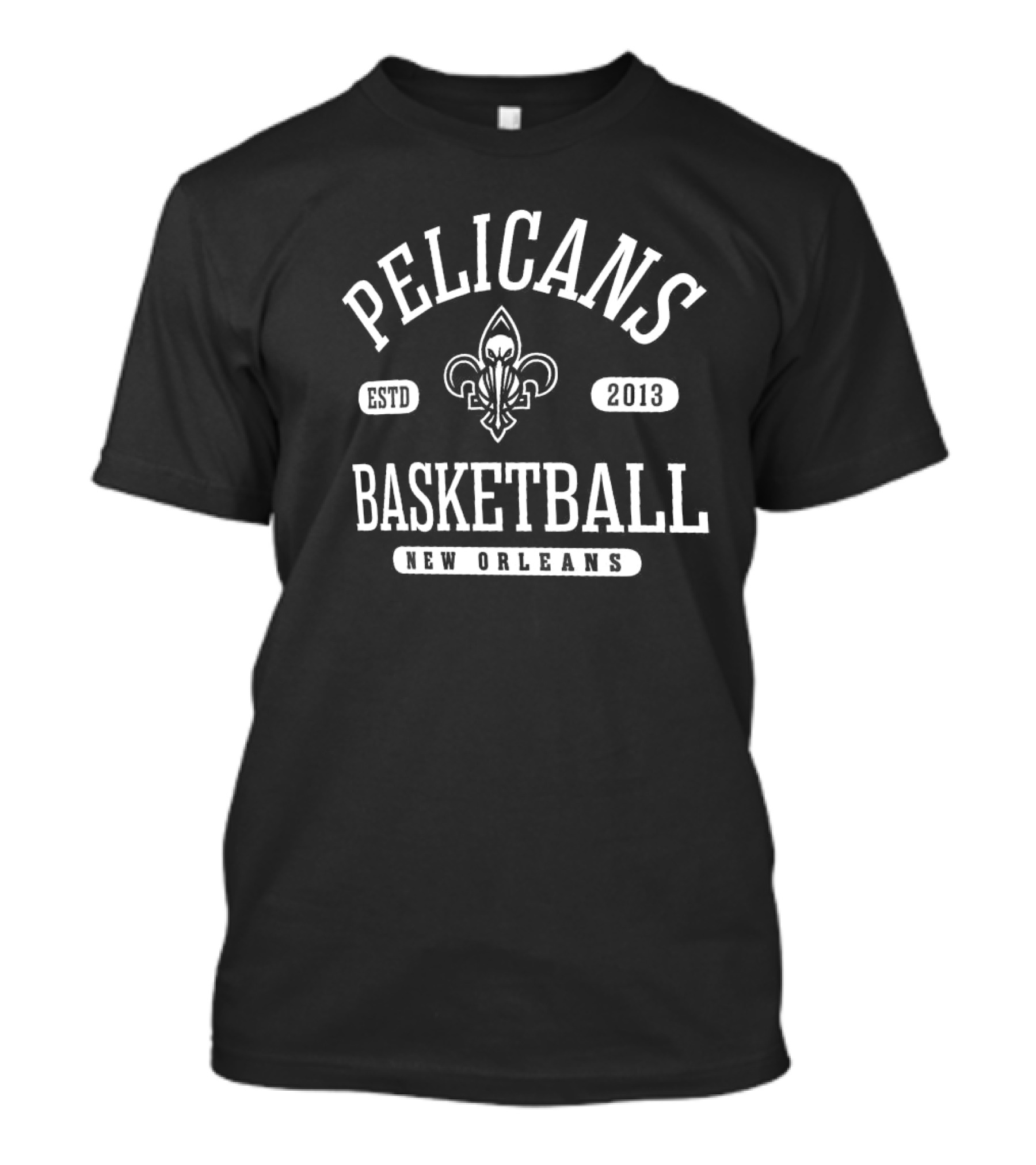Pelicans Basketball ESTD 2013 New Orleans T-Shirt