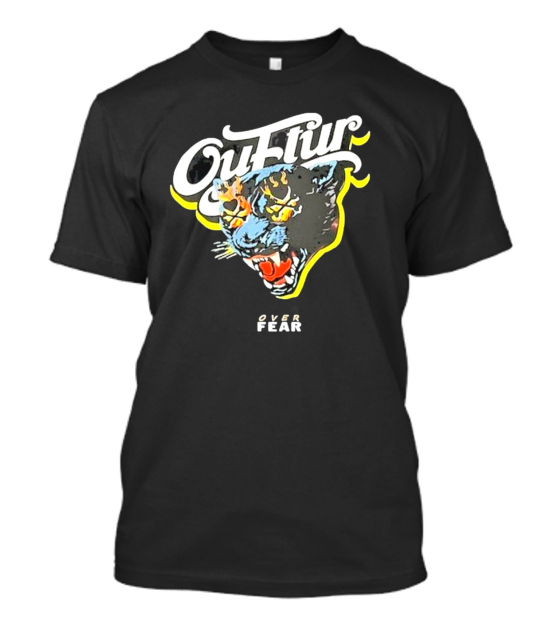 Ouftur Panther Over Fear T-Shirt