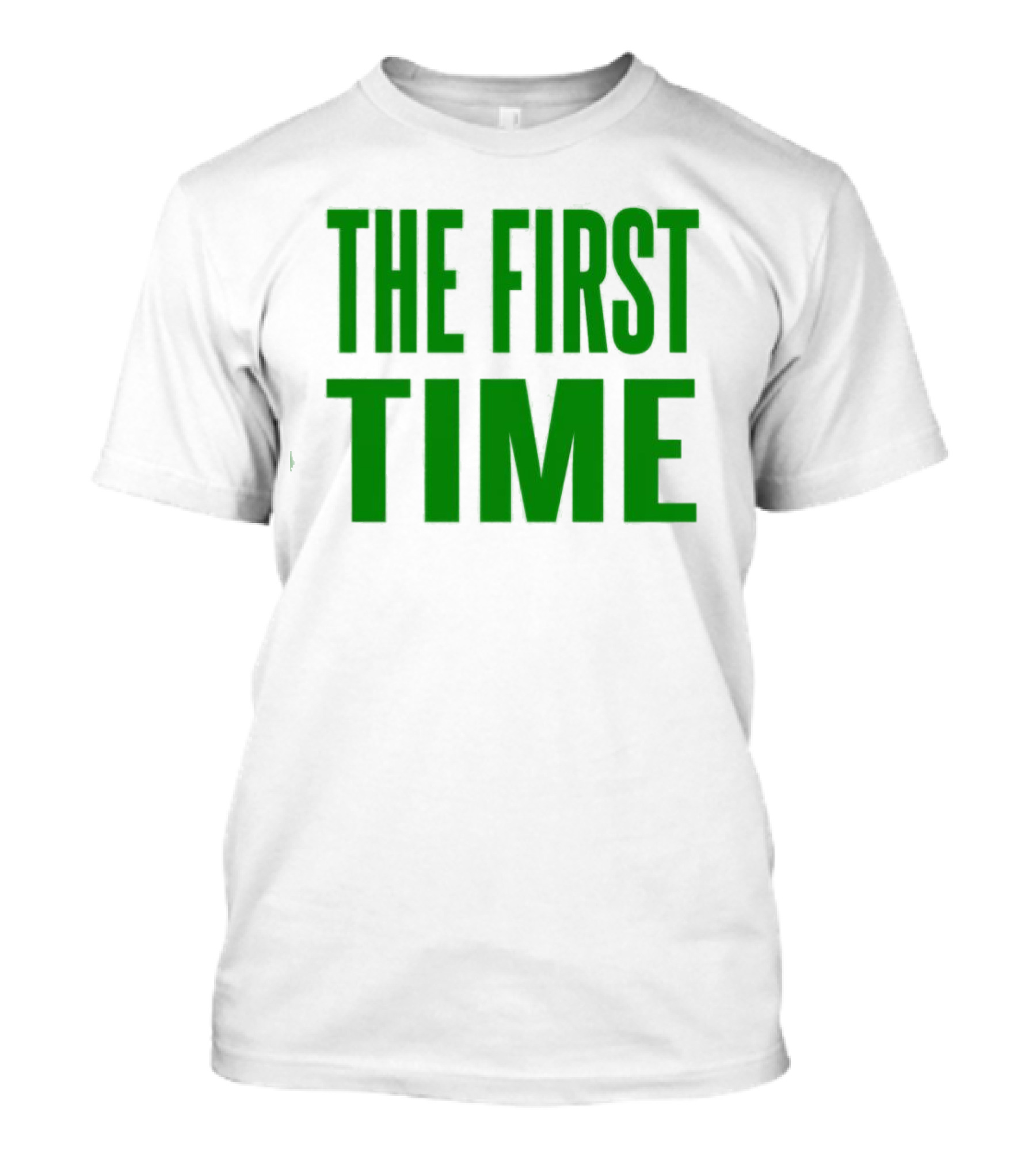The Kid Laroi The First Time Bold Green Text T-Shirt
