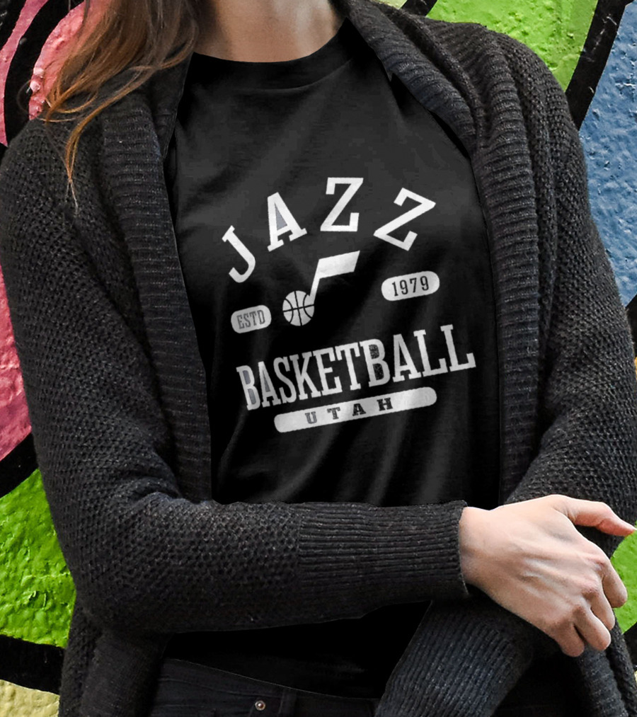 Utah Jazz Basketball Estd 1979 T-Shirt