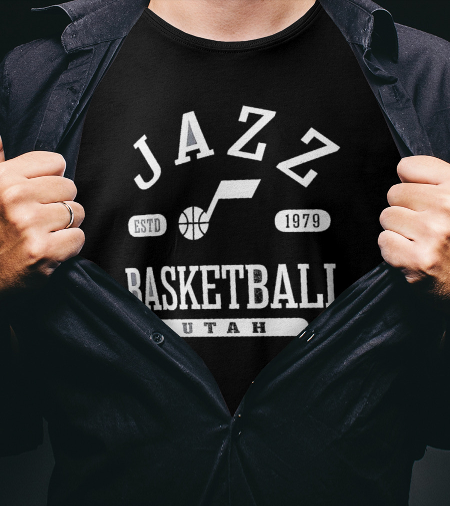Utah Jazz Basketball Estd 1979 T-Shirt