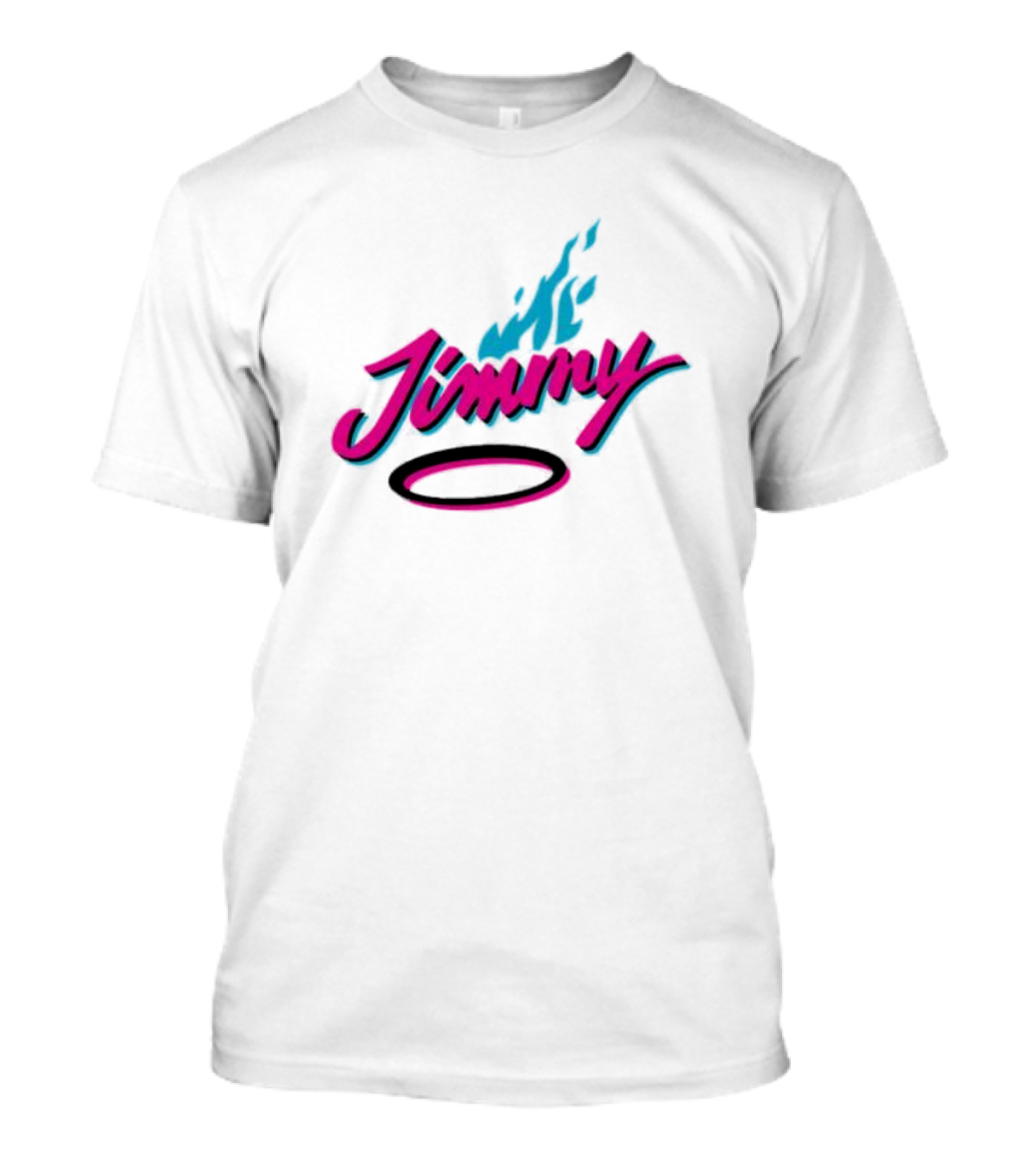 Jimmy Heat Retro Flame T-Shirt