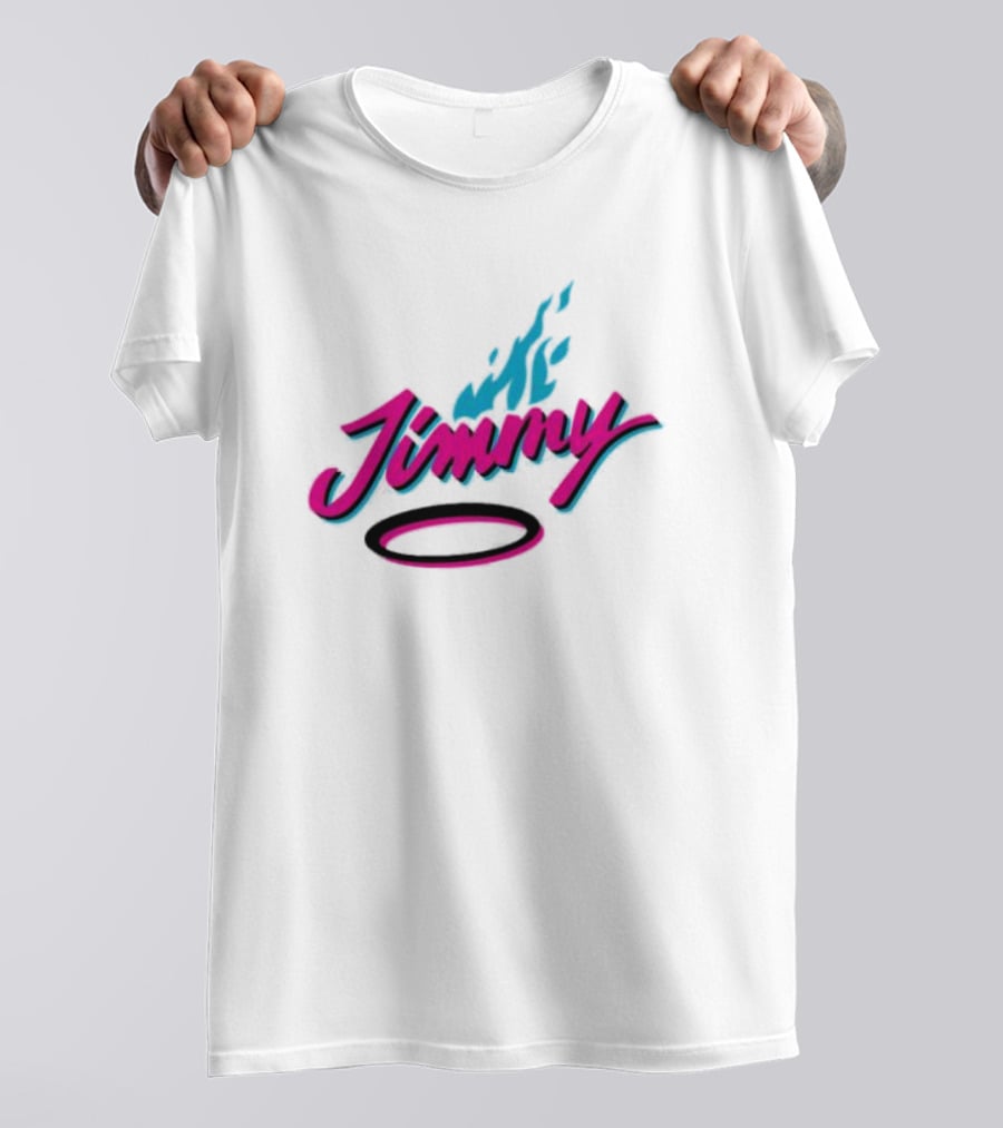 Jimmy Heat Retro Flame T-Shirt