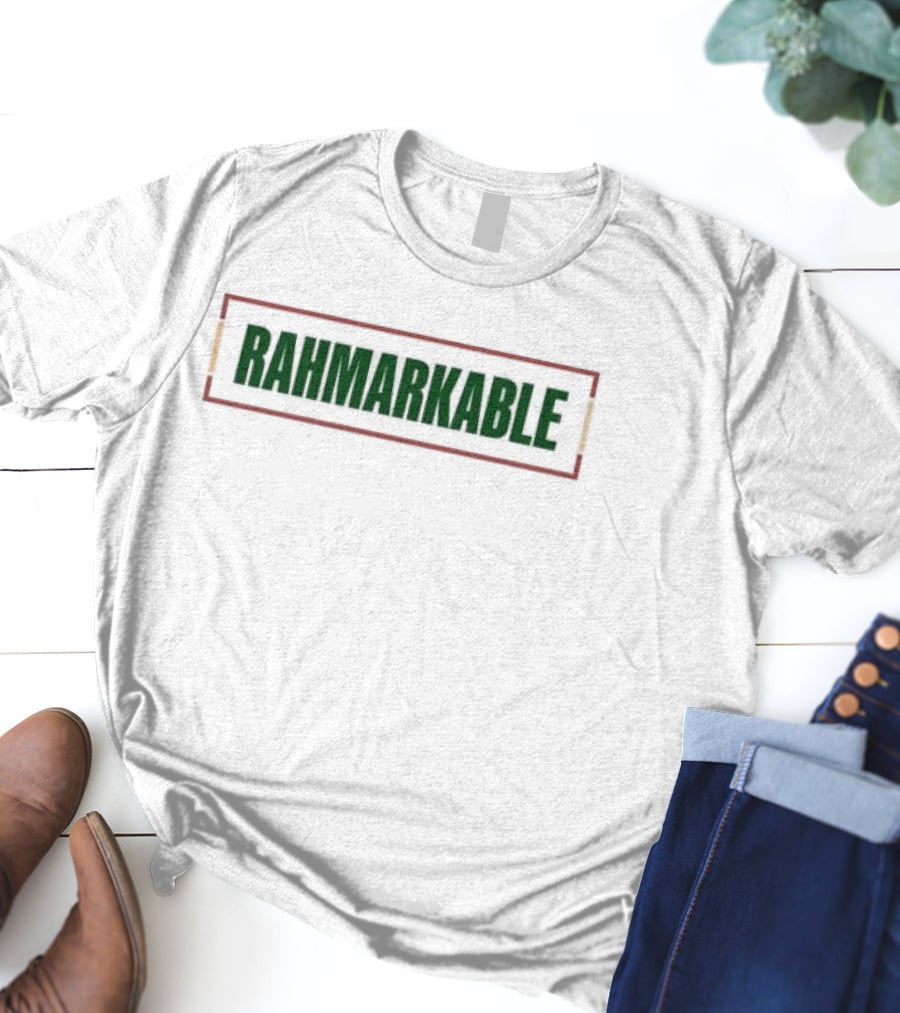 Rahmarkable Block Text T-Shirt