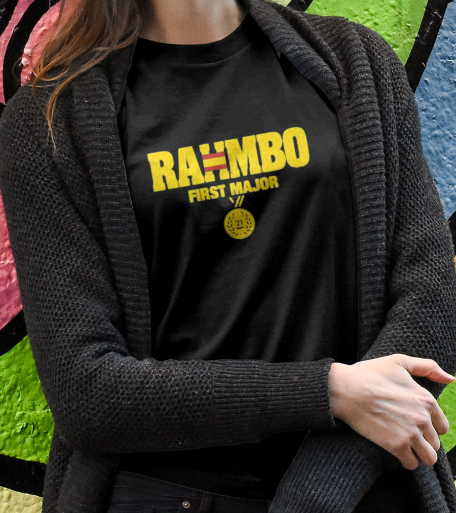RAHMBO First Major 21 Medal T-Shirt