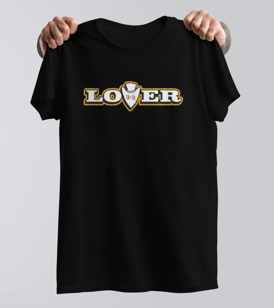 LOVER TK+TS Cowboy Hat Heart T-Shirt