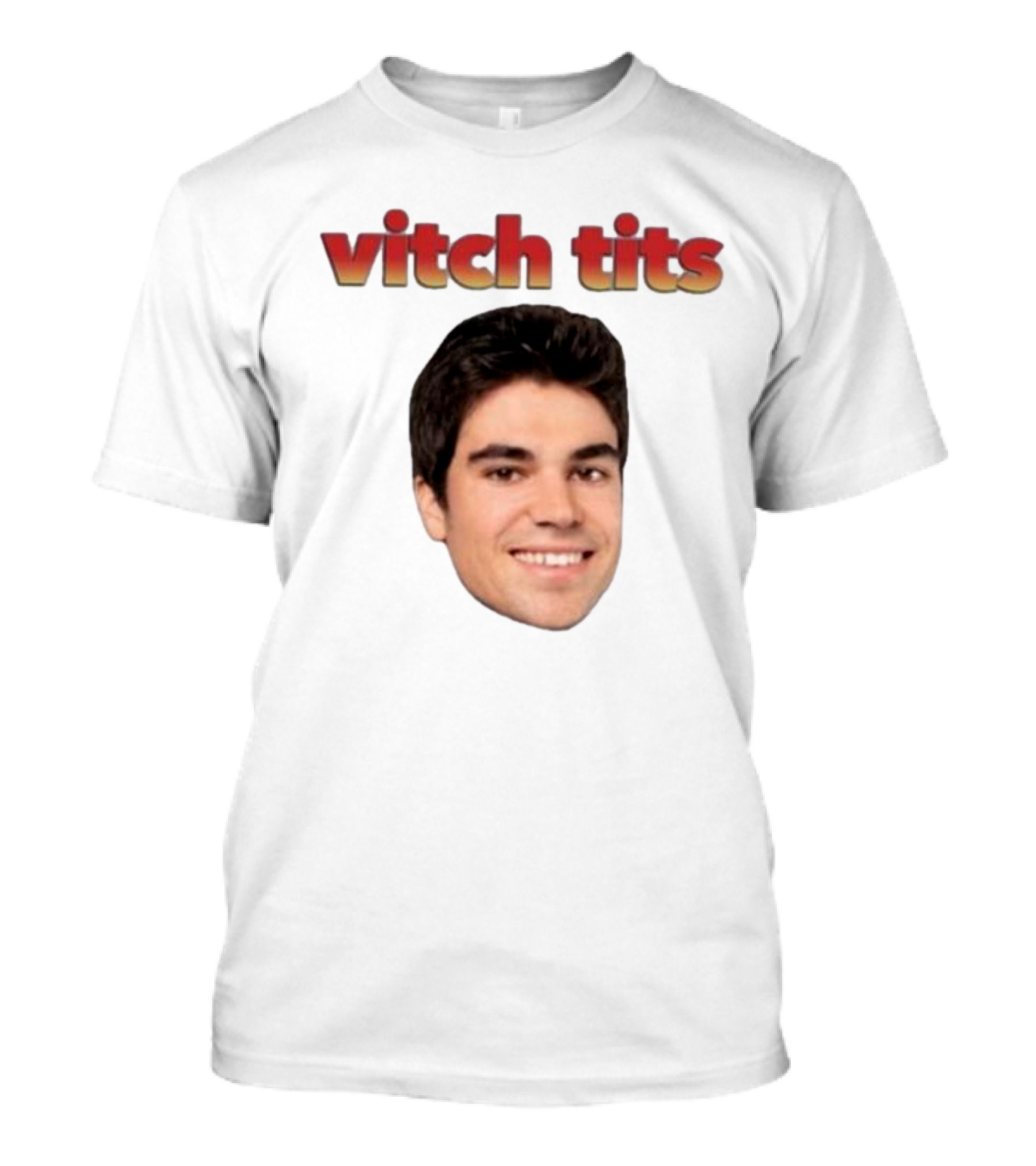 Vitch Tits Rocket Powered Mohawk F1 T-Shirt