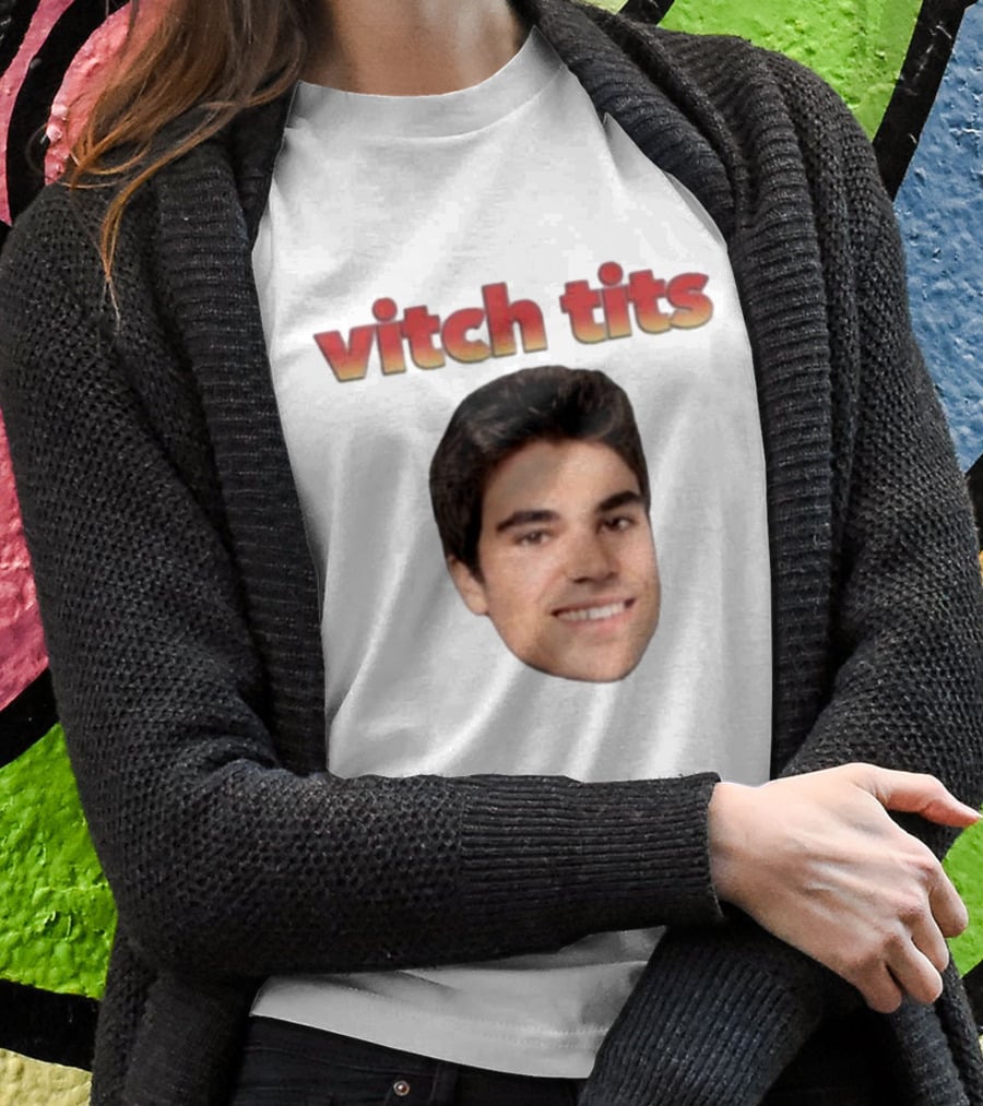 Vitch Tits Rocket Powered Mohawk F1 T-Shirt