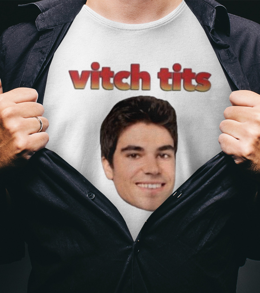 Vitch Tits Rocket Powered Mohawk F1 T-Shirt