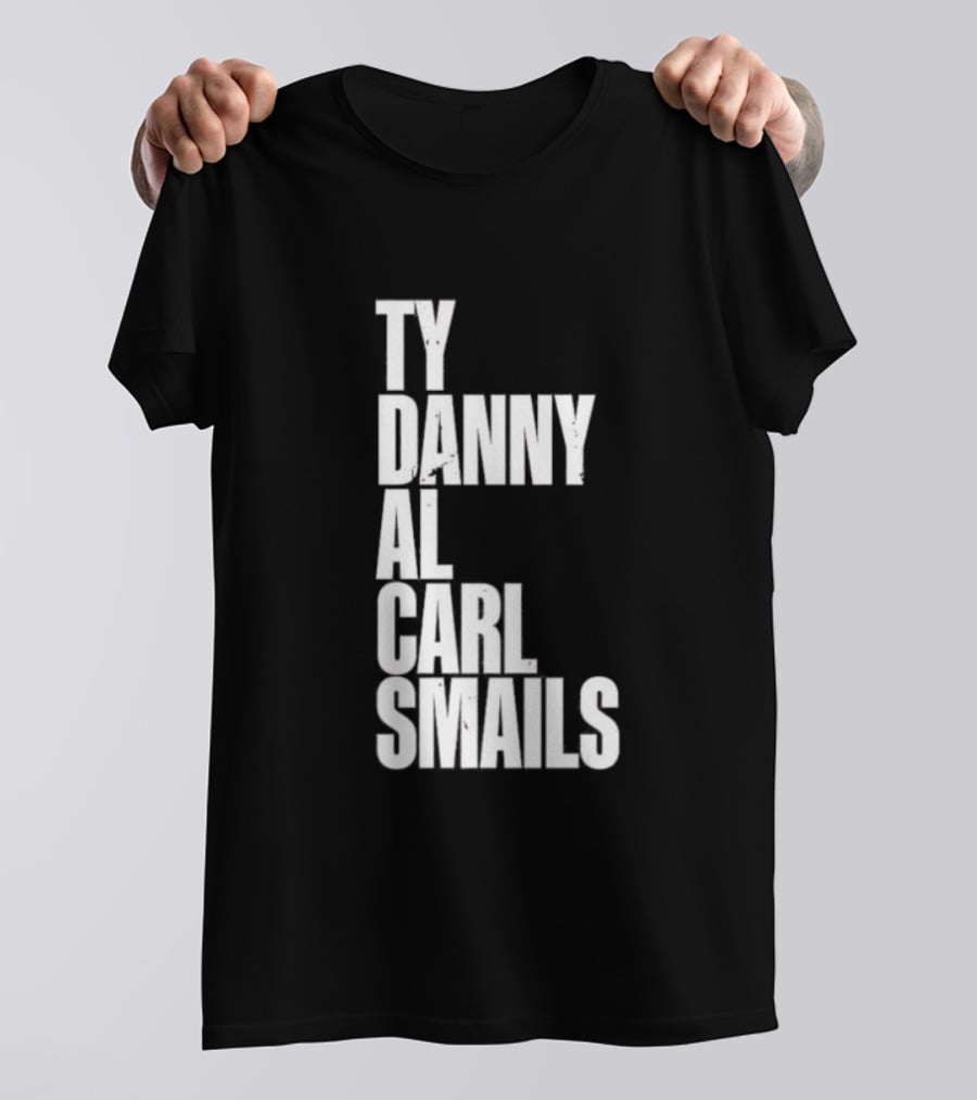 Ty Danny Al Carl Smails Caddyshack Characters Names T-Shirt