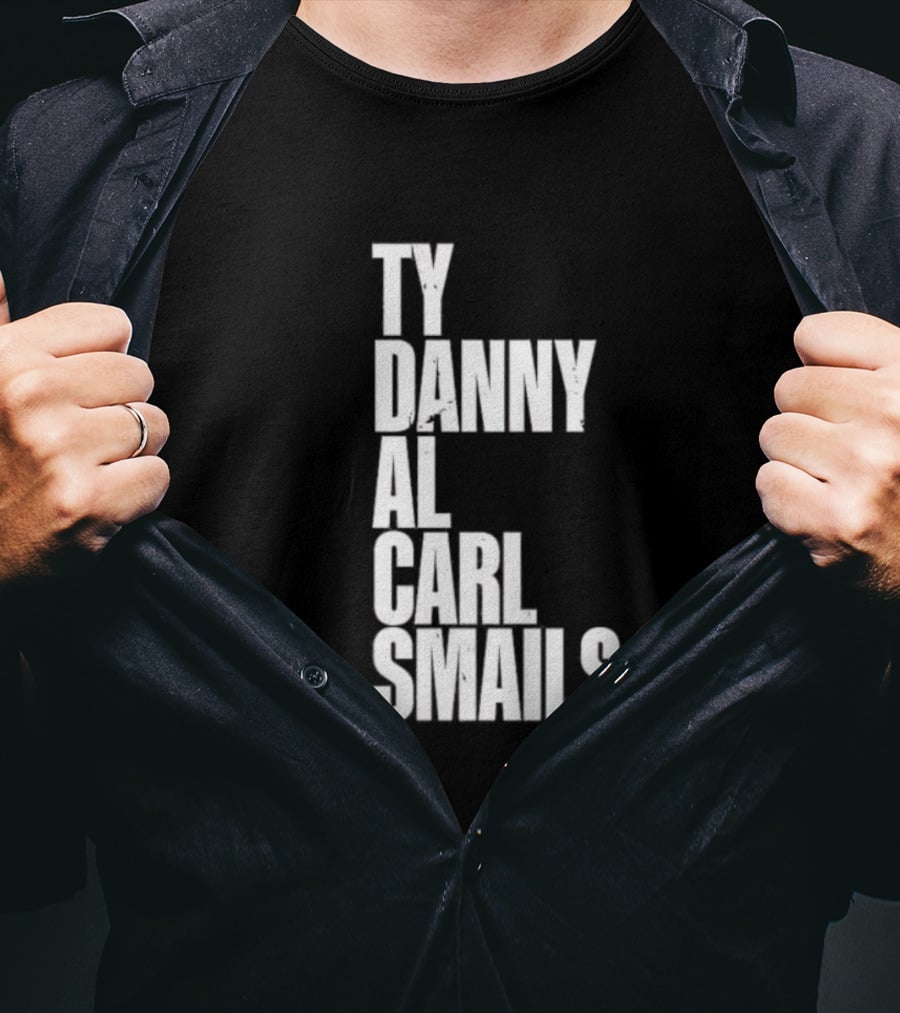 Ty Danny Al Carl Smails Caddyshack Characters Names T-Shirt