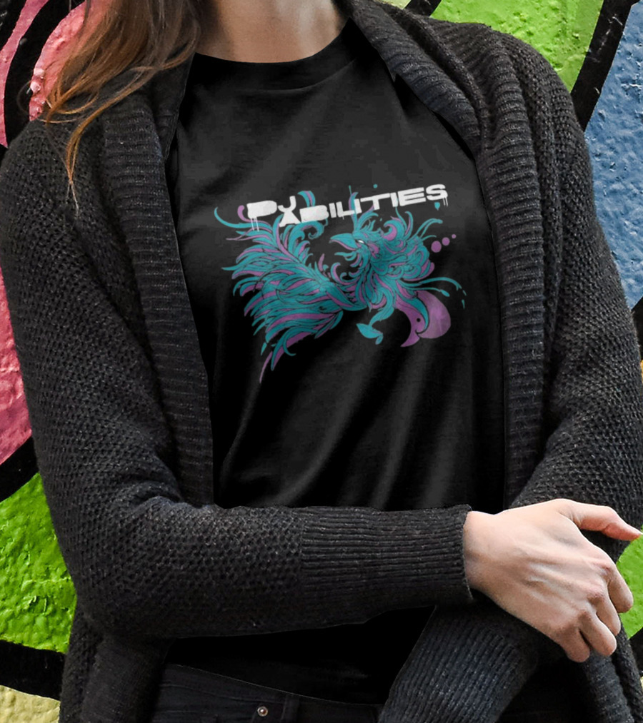 DJ Abilities Abstract Phoenix T-Shirt