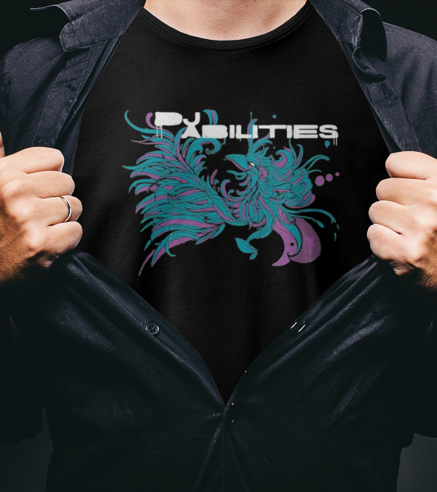 DJ Abilities Abstract Phoenix T-Shirt