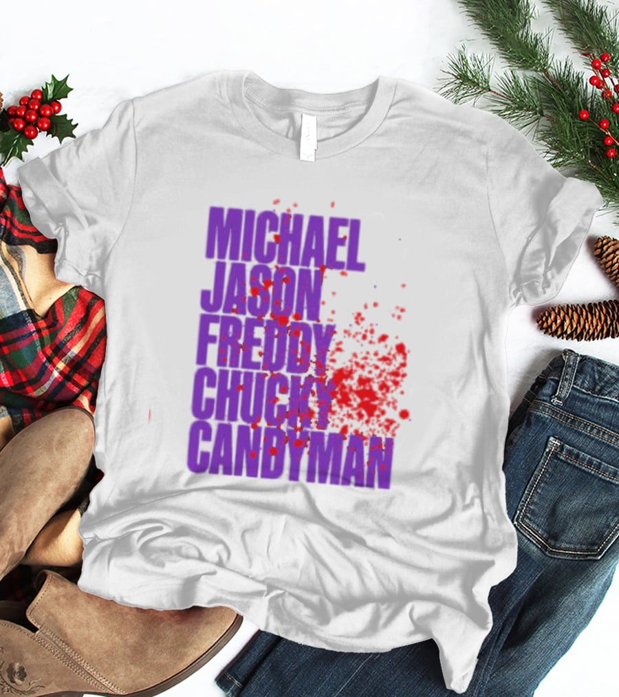 Michael Jason Freddy Chucky Candyman Horror Legends T-Shirt