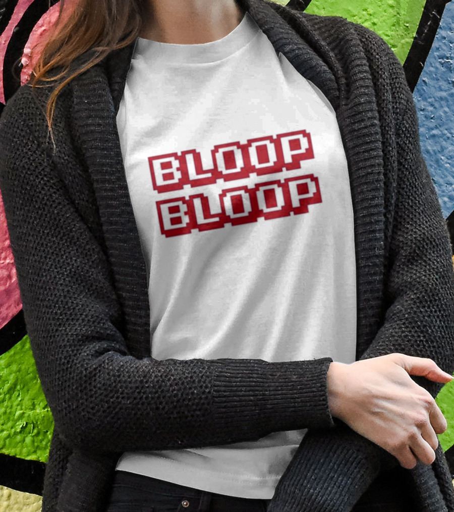 Bloop Bloop Pixelated T-Shirt