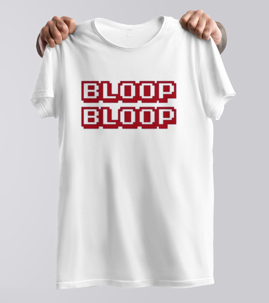Bloop Bloop Pixelated T-Shirt