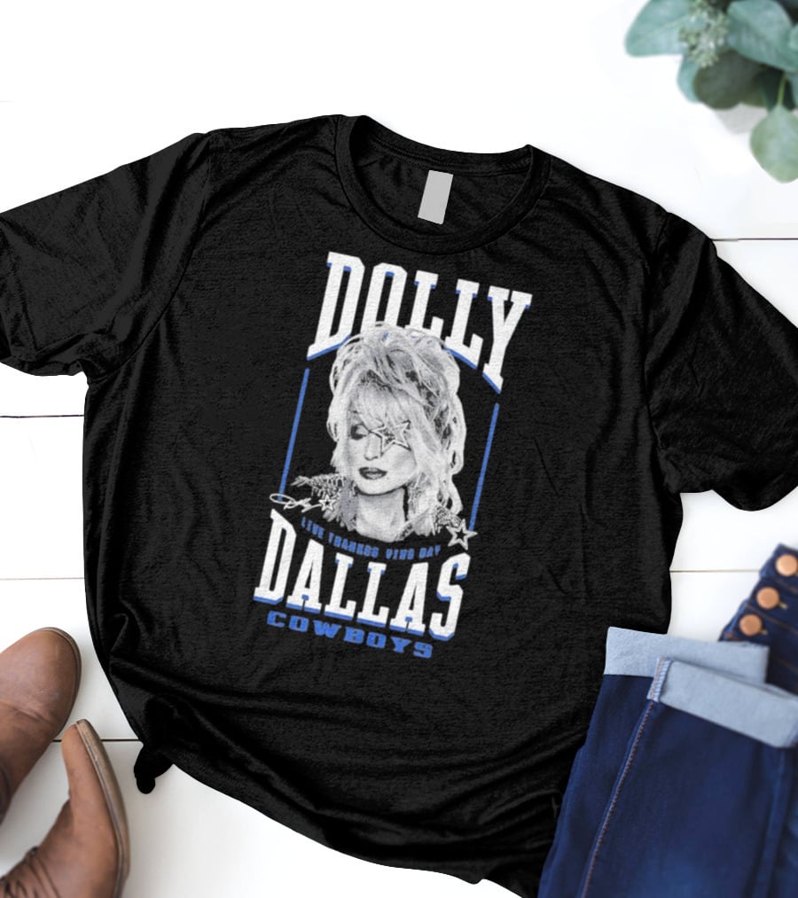 Dolly Parton Live Thanksgiving Day Dallas Cowboys T-Shirt
