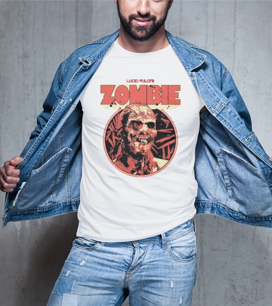 Lucio Fulci's Zombie Retro Horror Movie T-Shirt