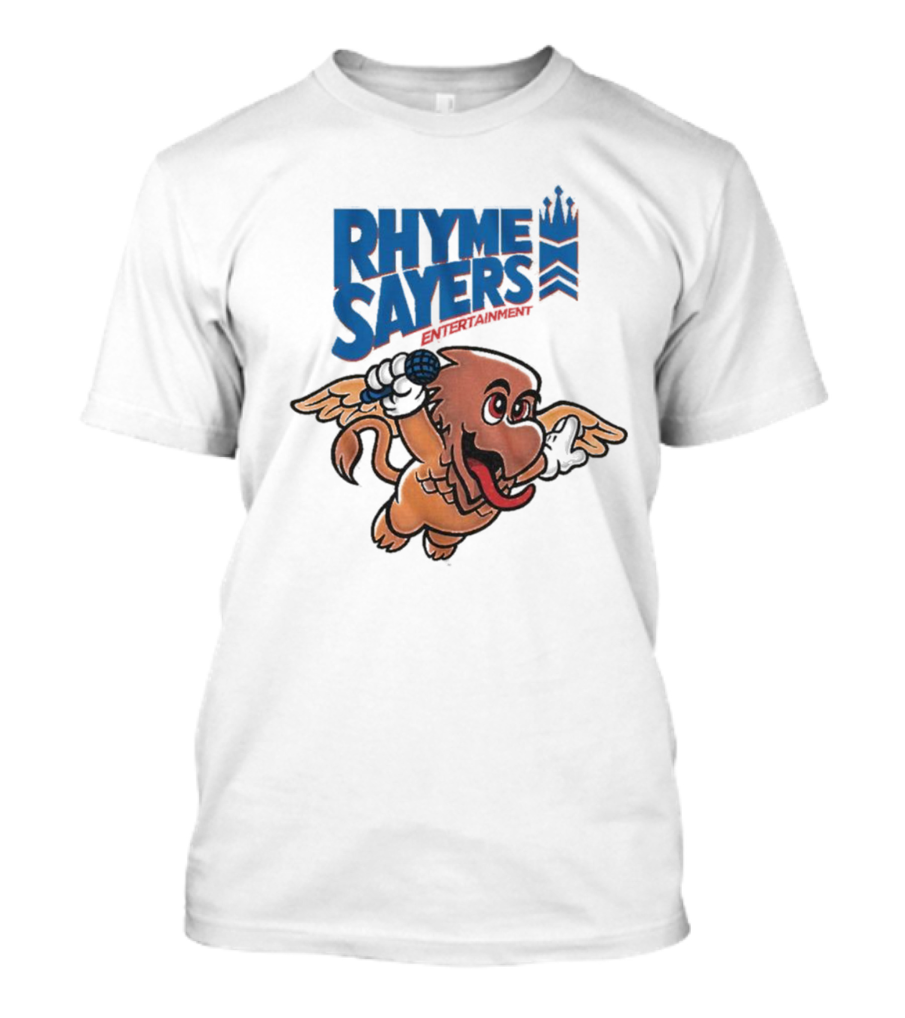 Rhymesayers Entertainment Monkey With Wings And Microphone T-Shirt