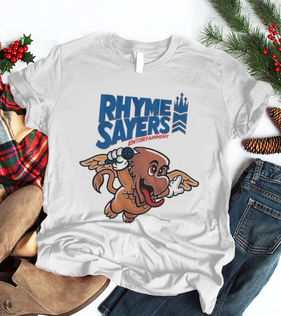 Rhymesayers Entertainment Monkey With Wings And Microphone T-Shirt