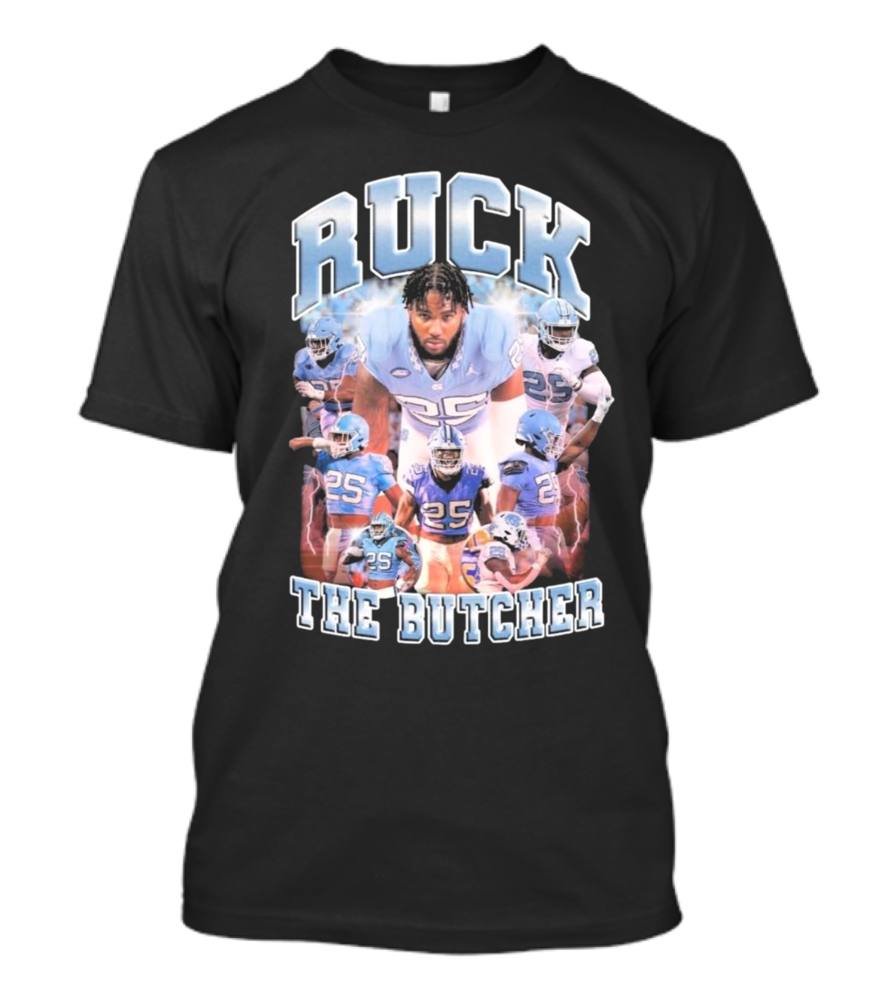 RUCK The Butcher 25 Football Montage T-Shirt
