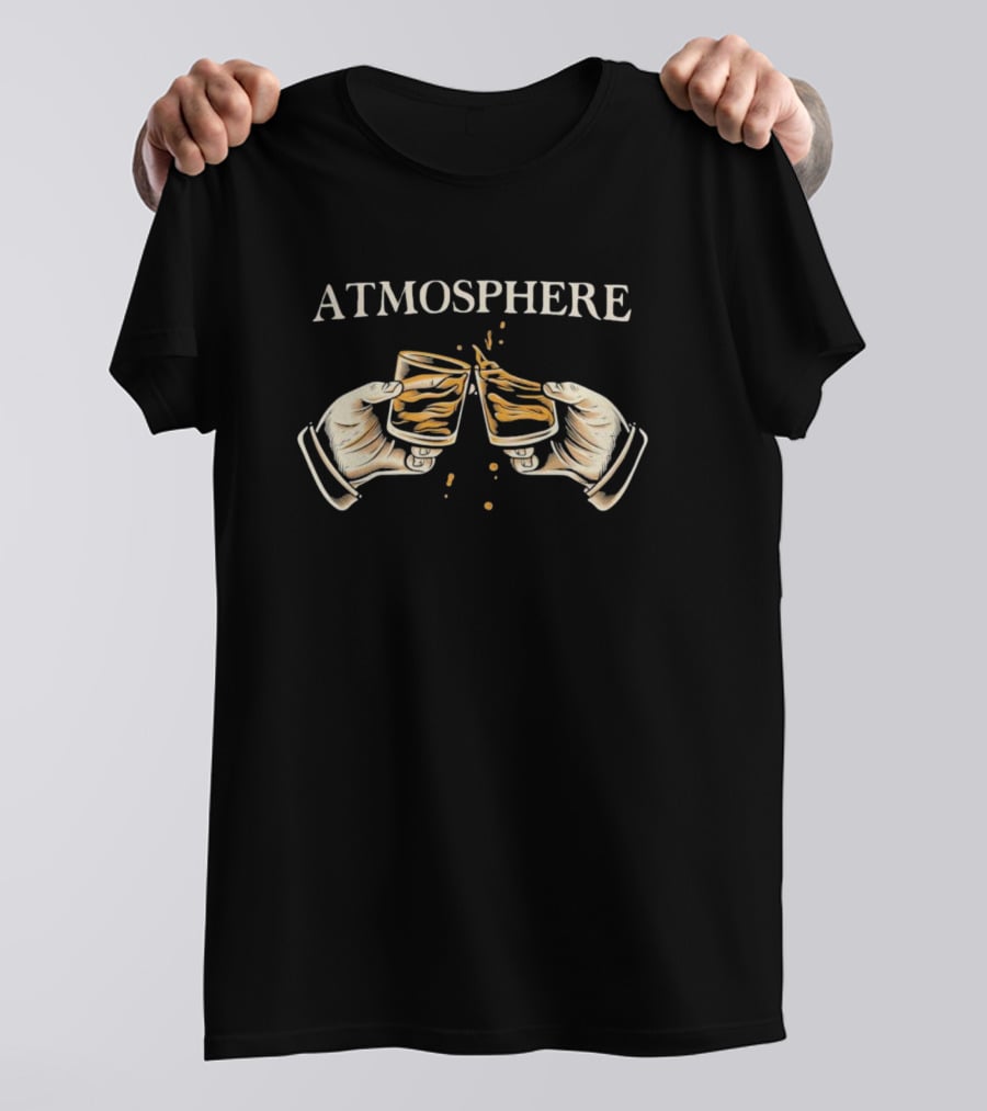ATMOSPHERE Toasting Glasses Cheers T-Shirt