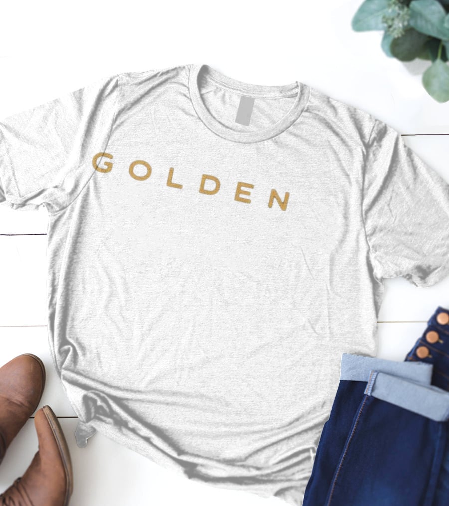 Jung Kook Golden T-Shirt