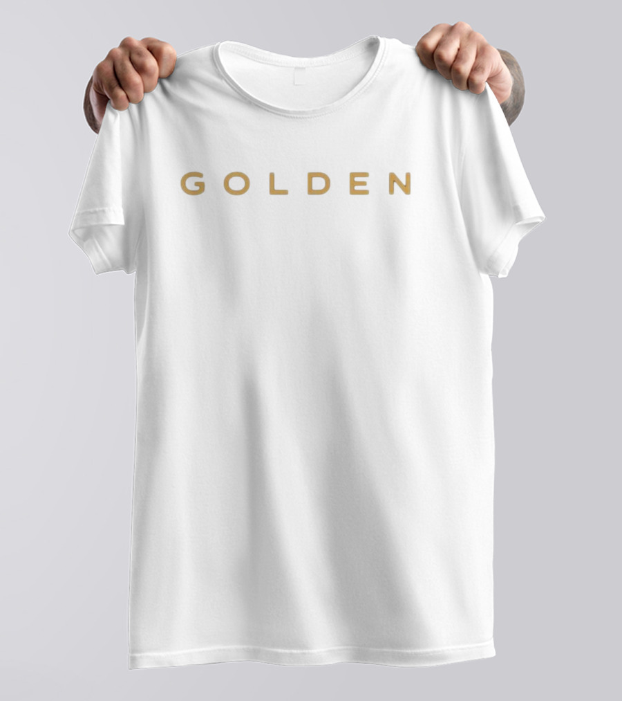 Jung Kook Golden T-Shirt