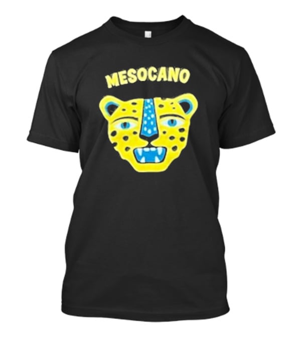 Mesocano Vibrant Jaguar Face T-Shirt