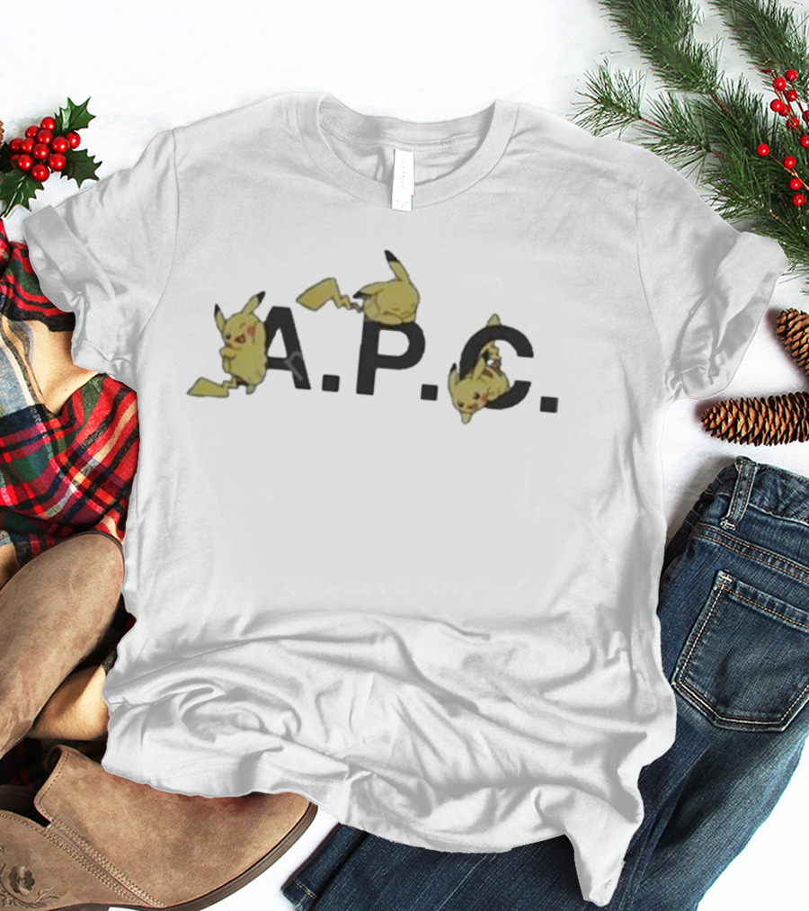 Pokémon × A.P.C. Pikachu Trio T-Shirt