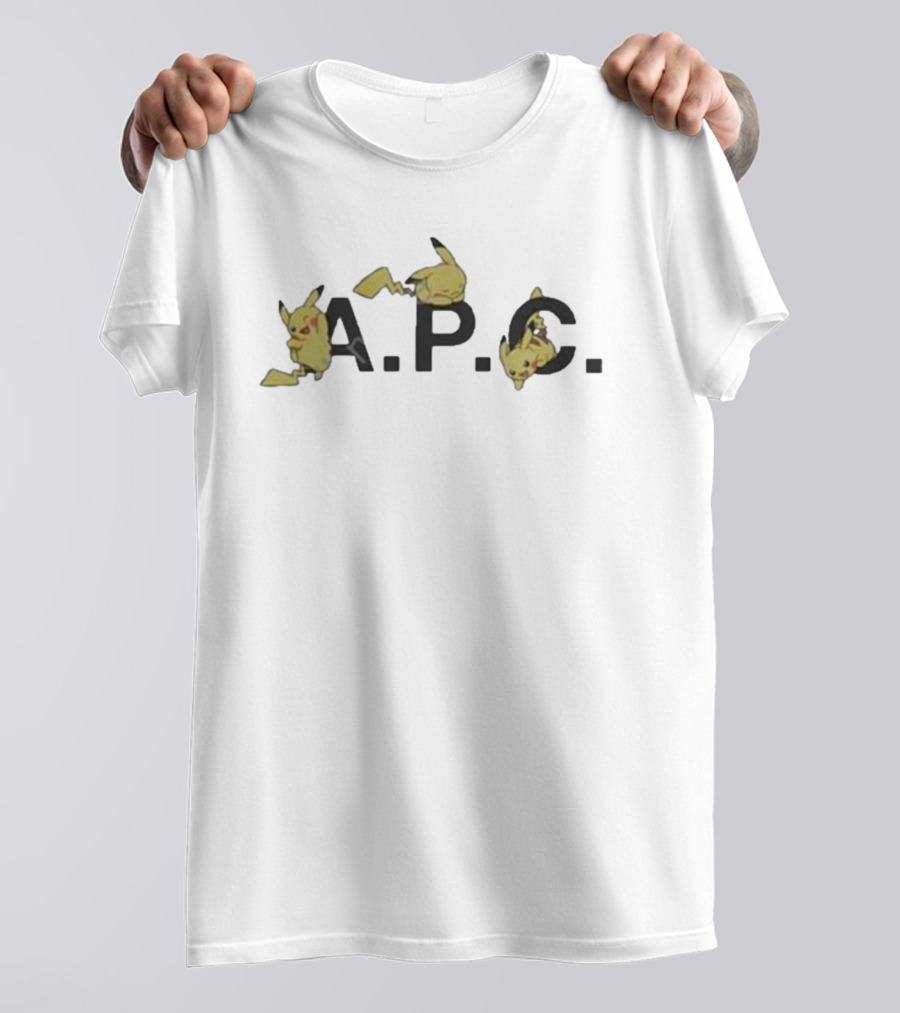 Pokémon × A.P.C. Pikachu Trio T-Shirt