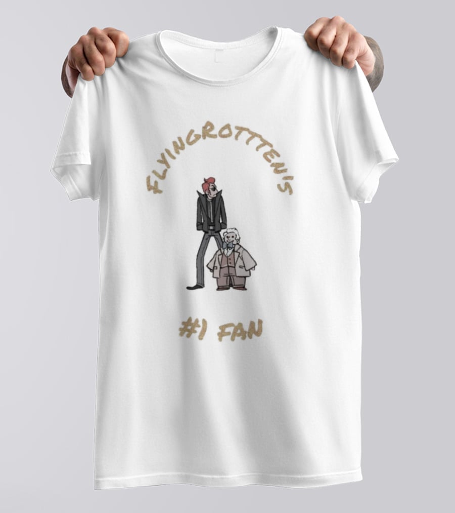 Flyingrottten’s #1 Fan Man And Old Man T-Shirt