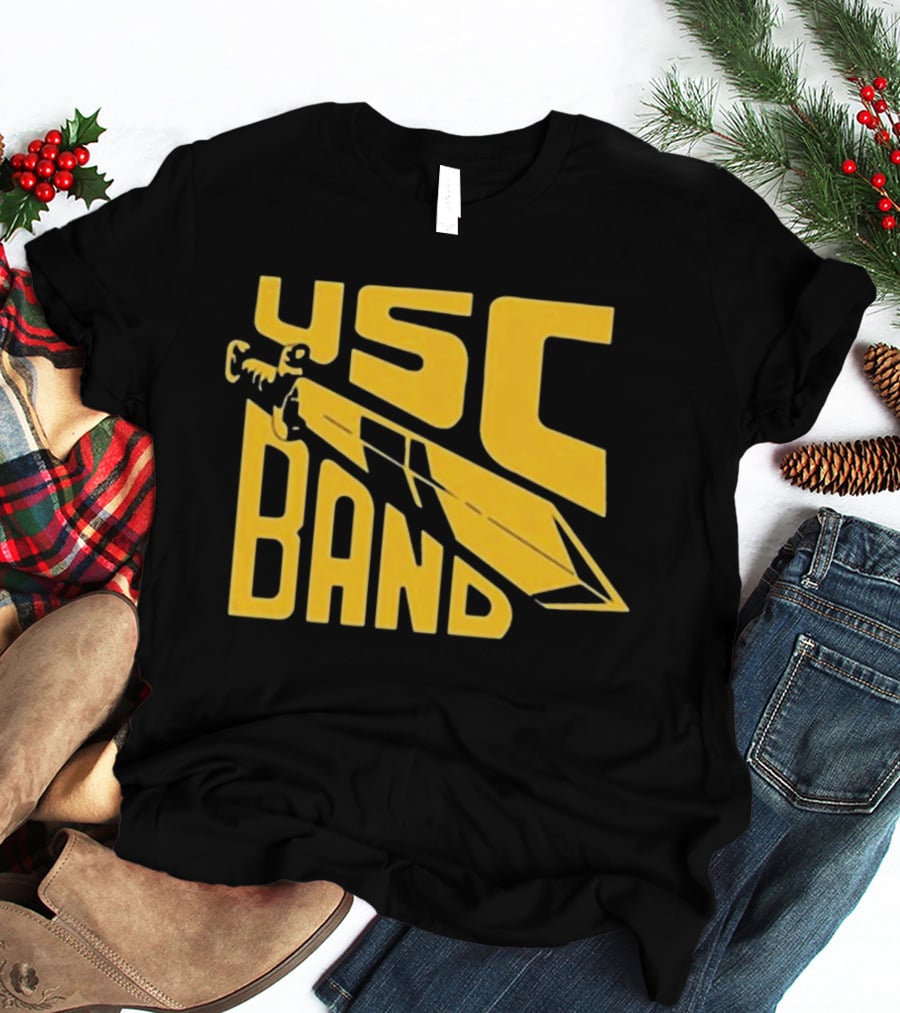 Olivia Rodrigo USC Trojans Band Sword Marching Russell T-Shirt