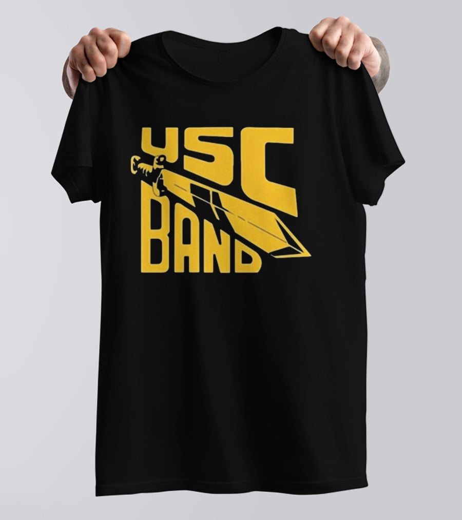Olivia Rodrigo USC Trojans Band Sword Marching Russell T-Shirt