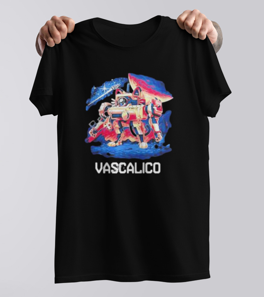 Starfield Vascalico Space Cat Robot Adventure T-Shirt
