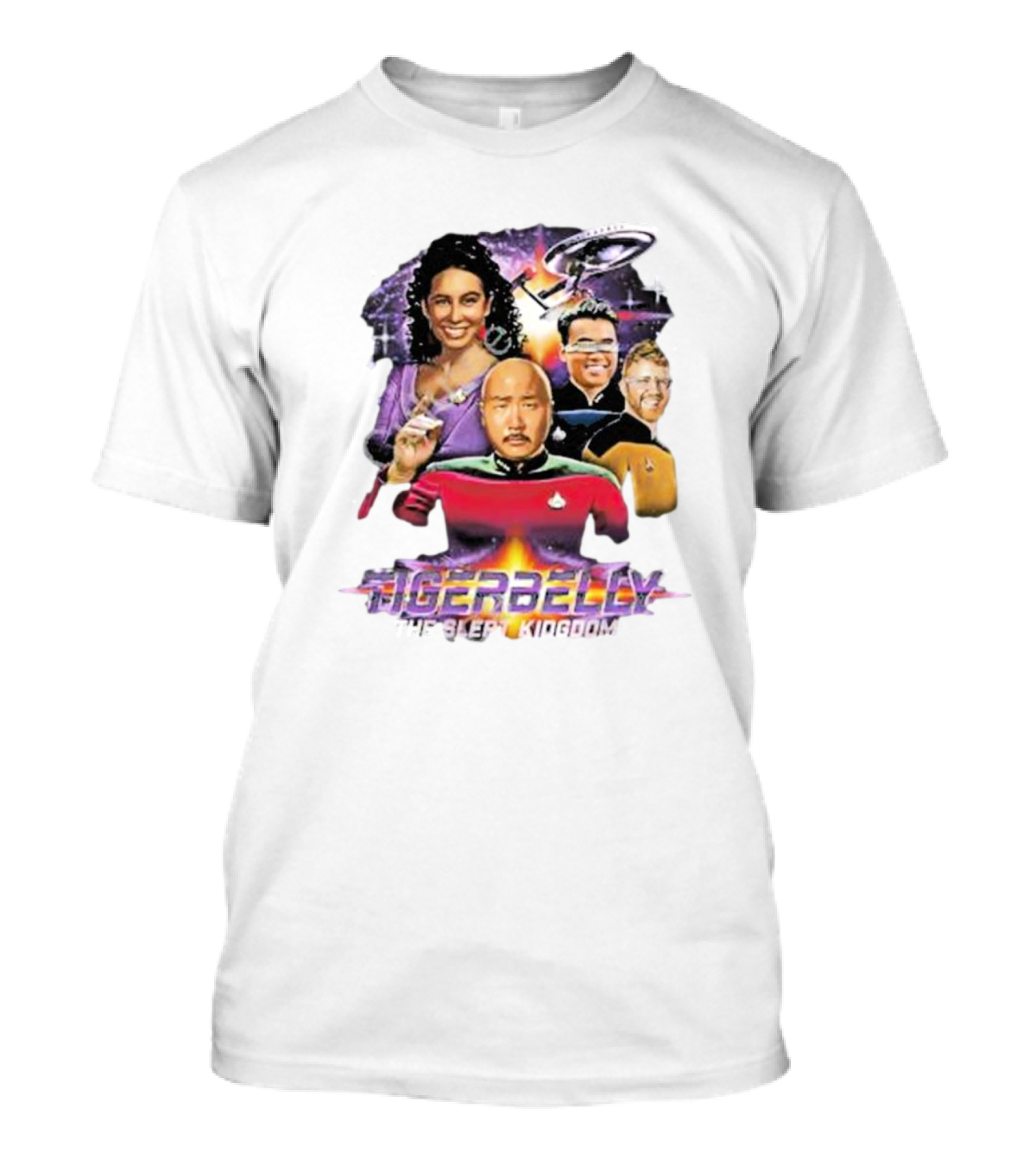 TigerBelly The Slept Kingdom Star Trek Crew T-Shirt