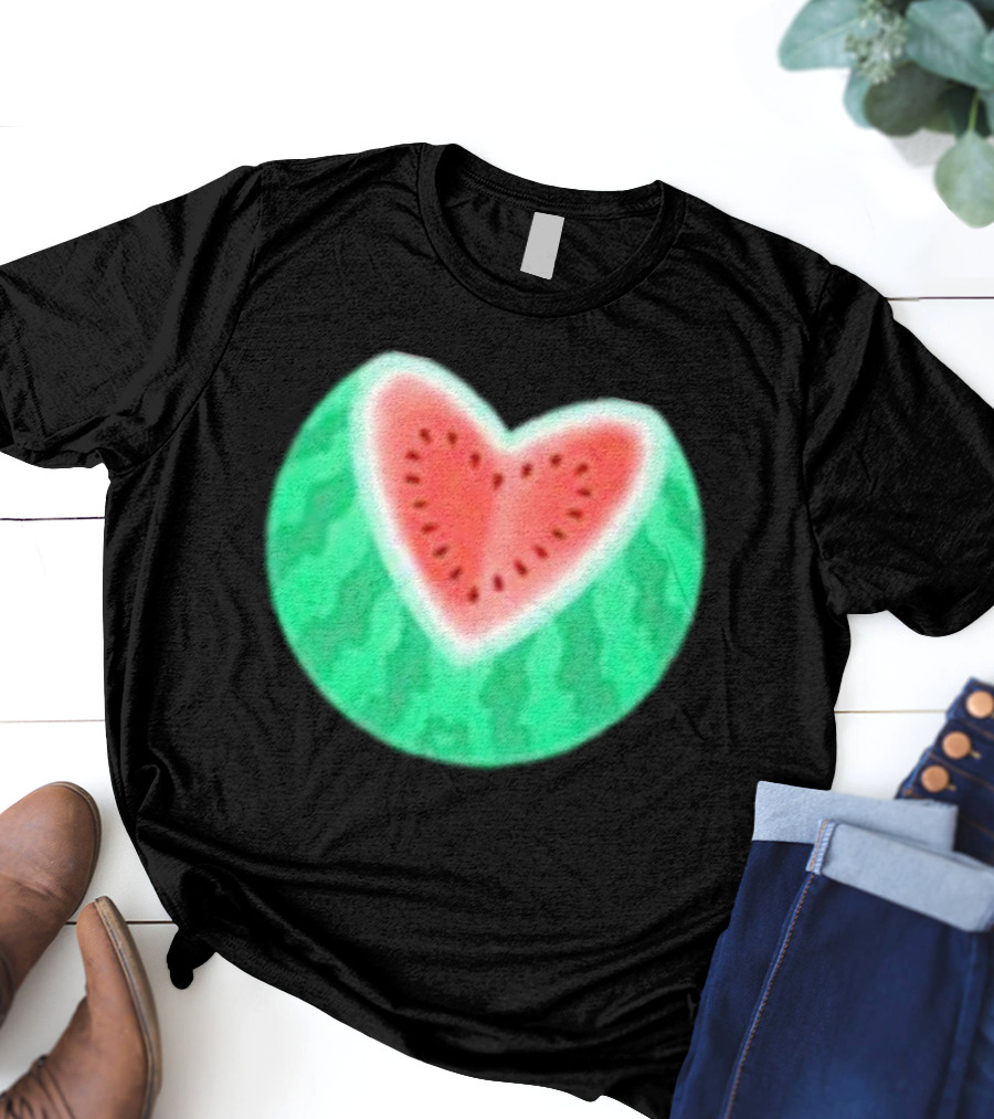 The Yetee Watermelon Heart T-Shirt