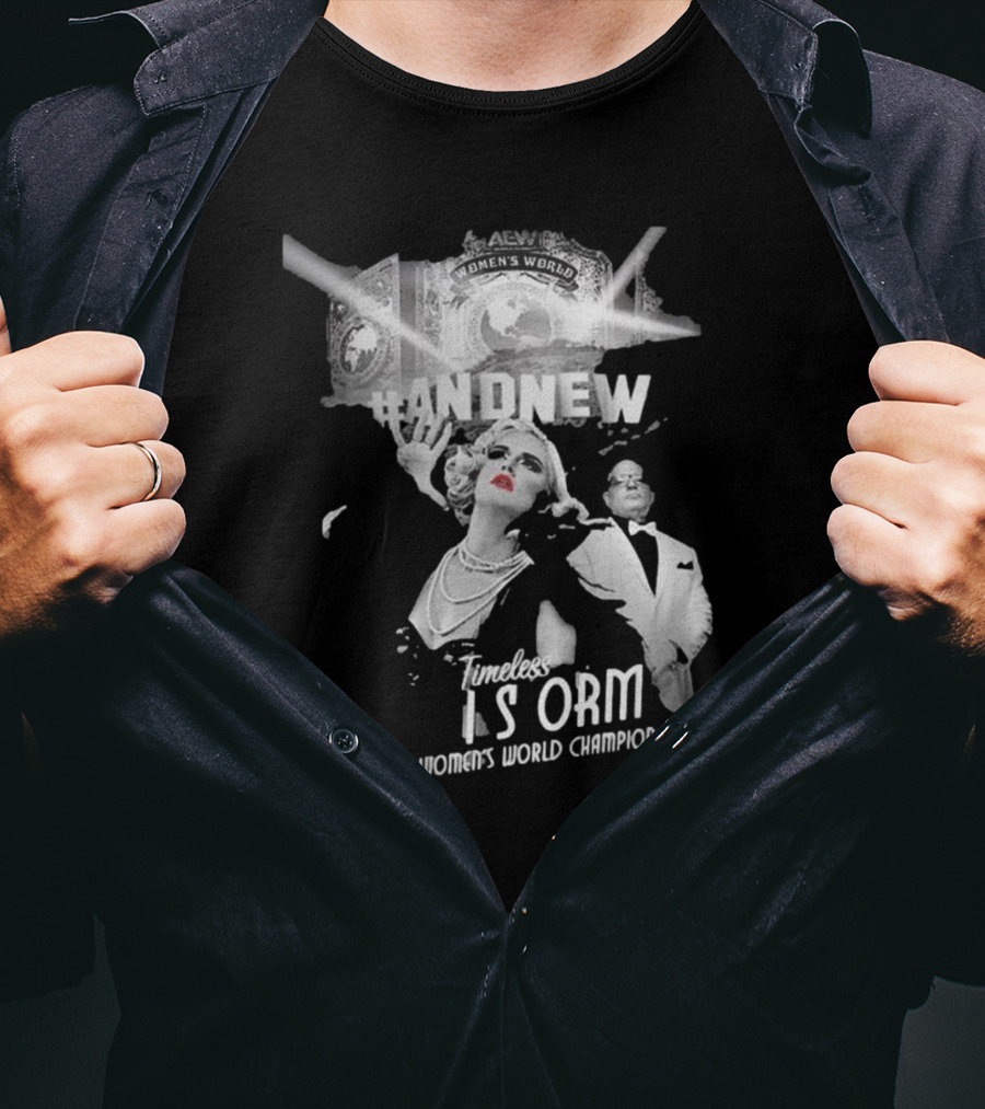 Timeless Toni Storm Is And New AEW Women's World Champion T-Shirt