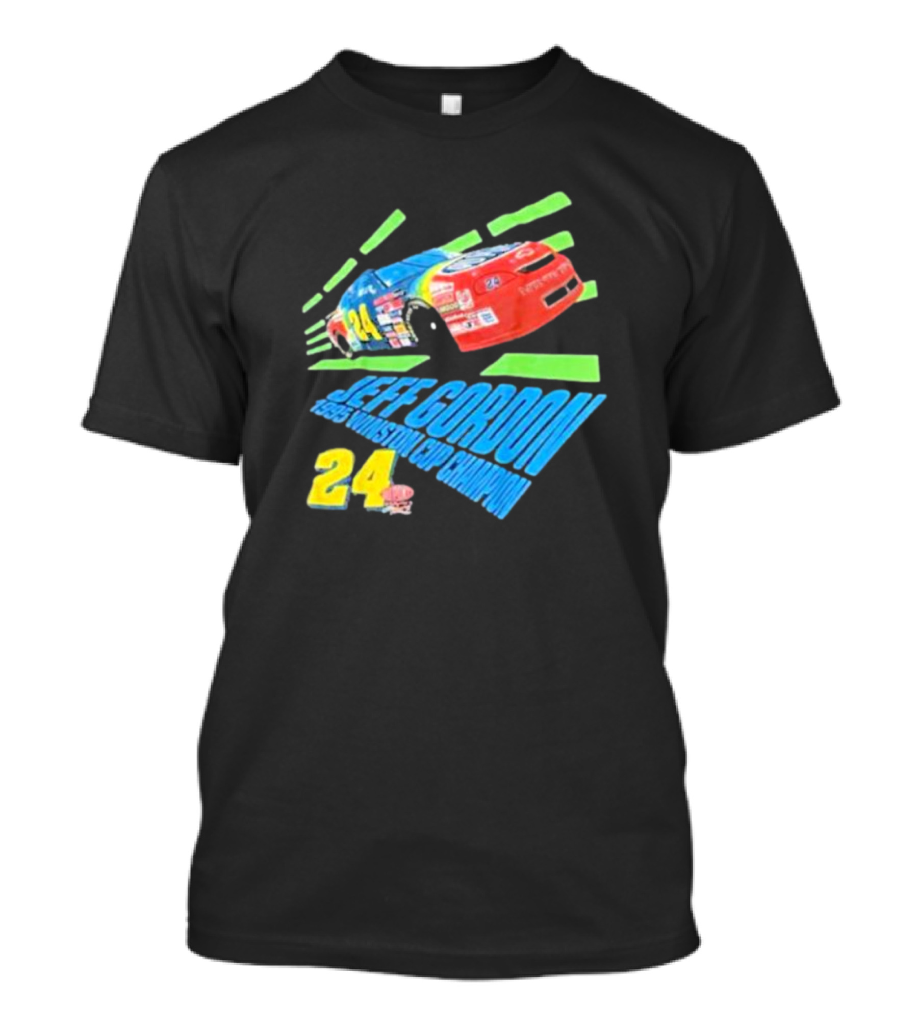 Jeff Gordon 1995 Winston Cup Champion 24 Car Racing Vintage T-Shirt