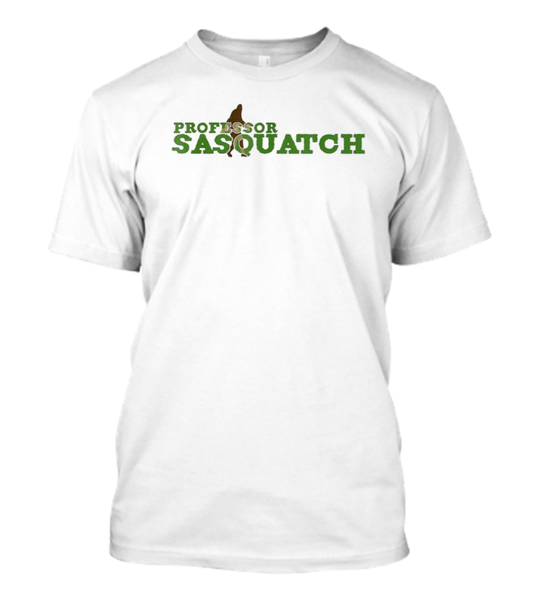 Professor Sasquatch Bigfoot Fan T-Shirt