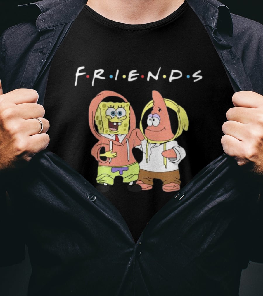 Spongebob And Patrick Friends T-Shirt