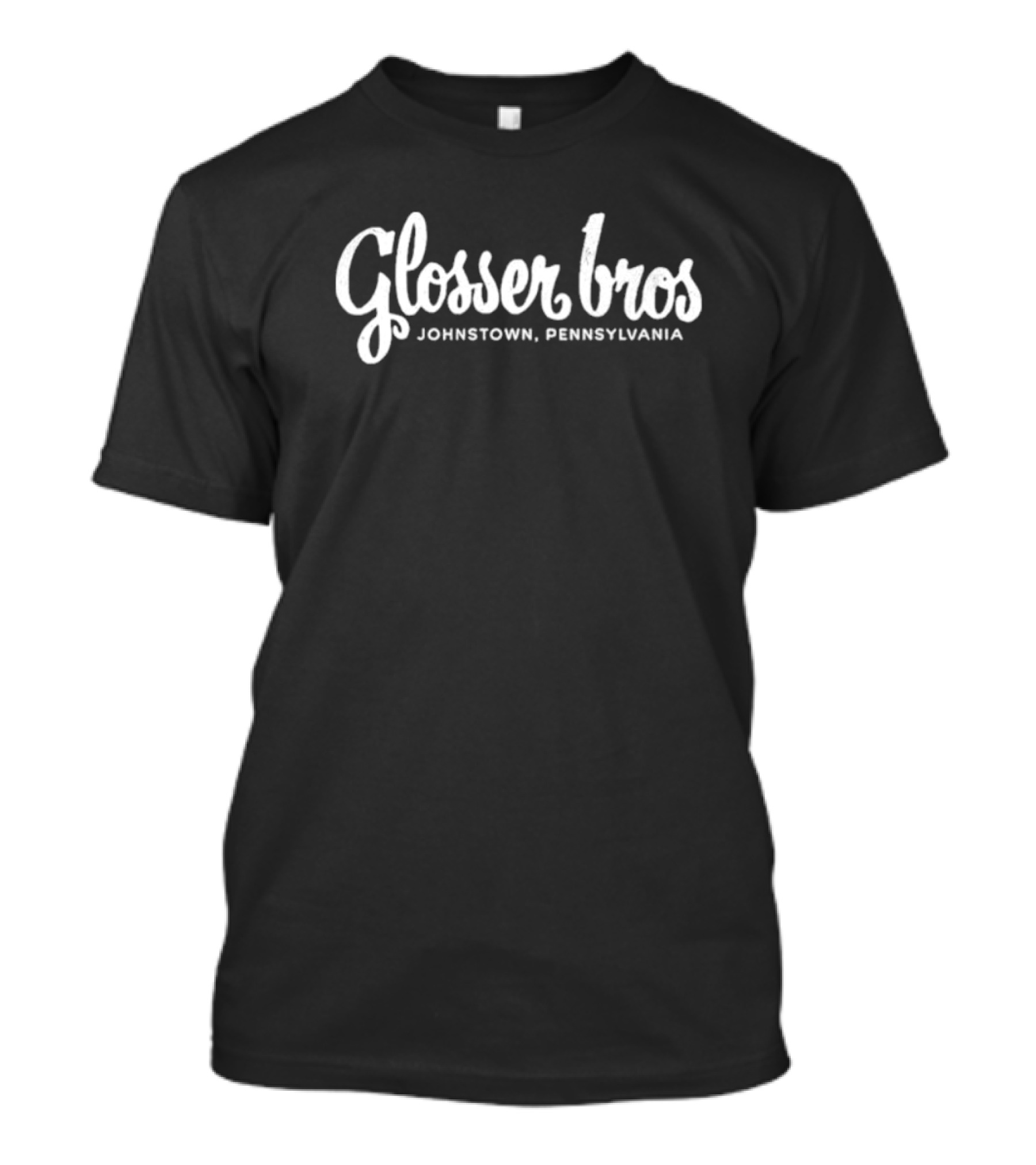 Glosser Bros Johnstown Pennsylvania Retro Style Script T-Shirt