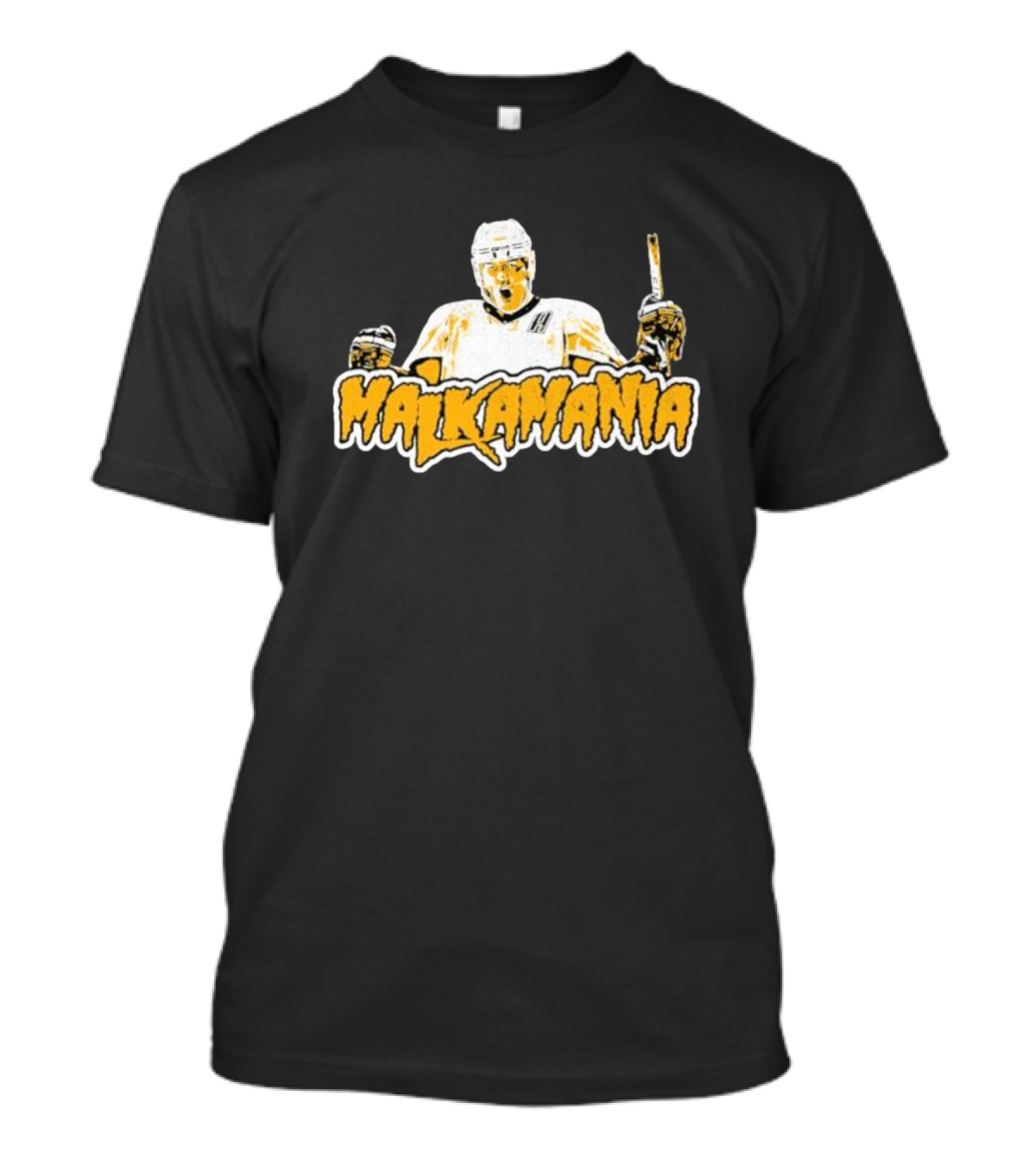 Pittsburgh Penguins Malkamania Hockey Enthusiast T-Shirt