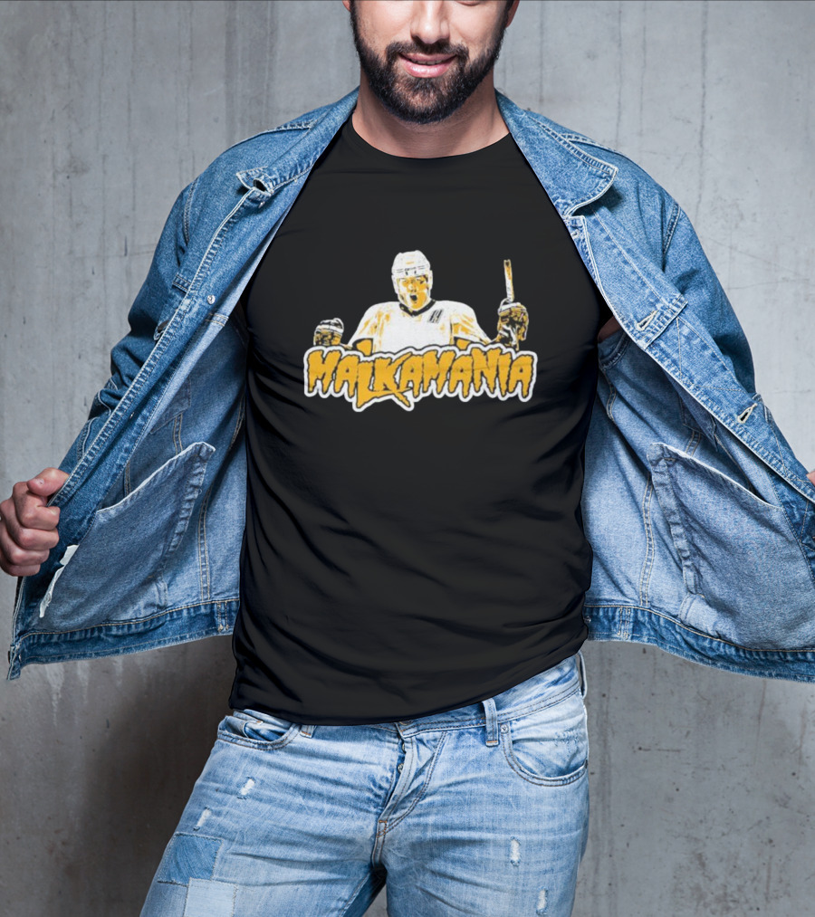 Pittsburgh Penguins Malkamania Hockey Enthusiast T-Shirt