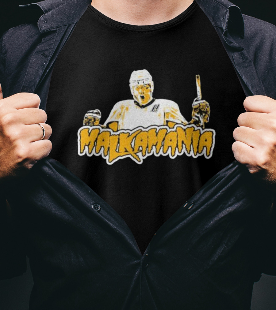 Pittsburgh Penguins Malkamania Hockey Enthusiast T-Shirt